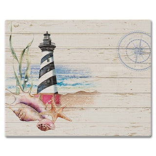 Sea & Shore - Lighthouse - Glass Counter Savers 15 x 12