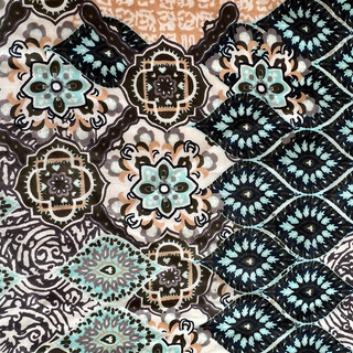 Patchwork Wrap * 2 Colors *