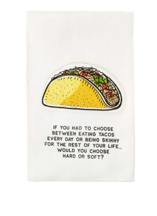 Taco Appliqued Towel