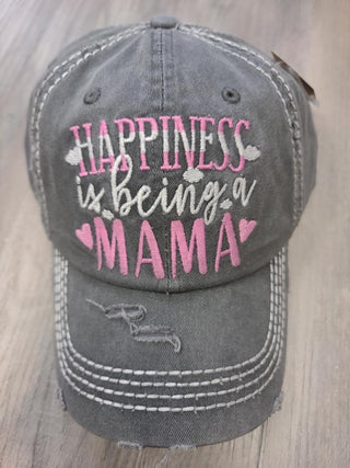 Happiness is being a Mama Hat *4 Colors*