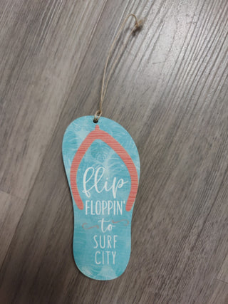 Flip Flop Ornament *Customized*