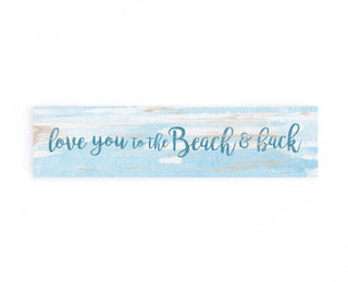 To The Beach & Back - Little Sign