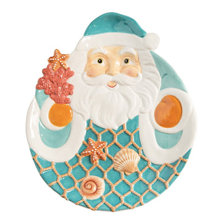 Santa Dimensional Plate - Large