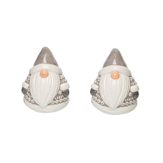 Beige Gnome 3D Salt & Pepper Shaker Set